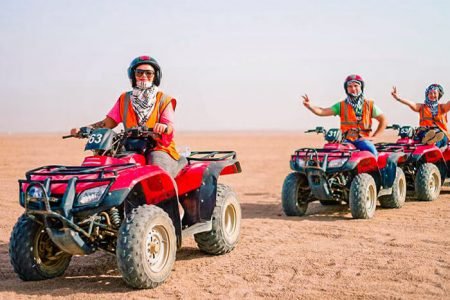 Quad bike safari Tour from Safaga Port