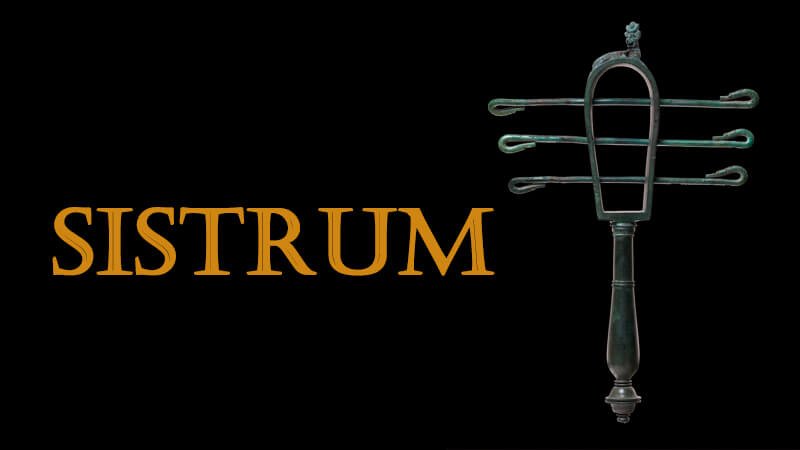 The Sistrum Symbol of Ancient Egyptian, ancient Egyptian amulets