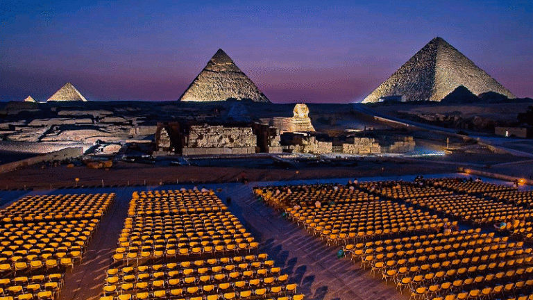 Discover Pyramids of Giza at Night in 2025