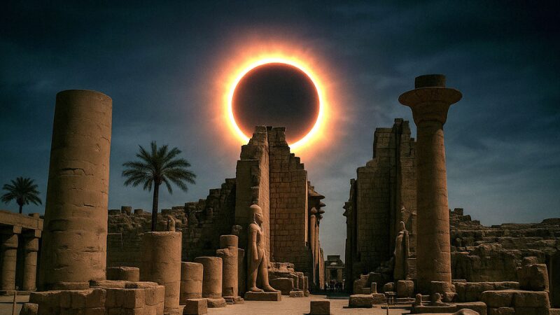 luxor solar eclipse in egypt 2027
