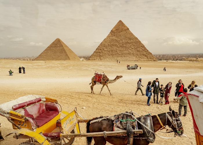 Camel or Horse Riding at Giza Pyramids
